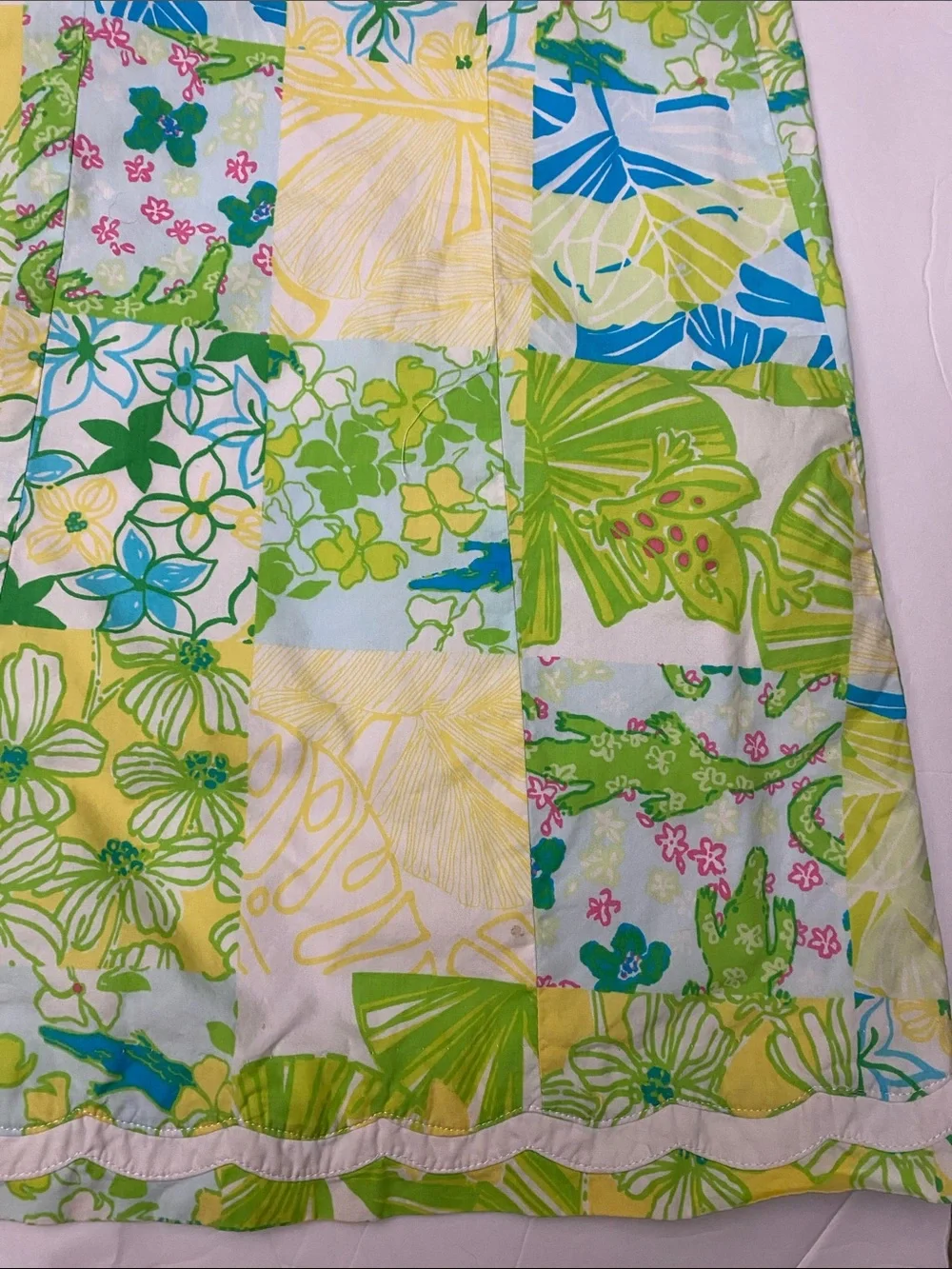 Lilly Pulitzer Yellow, Green & Blue Floral Sundress $78